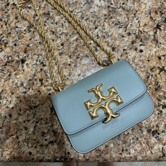 Teal Elenor Crossedbody Tory Burch purse (limited edition)